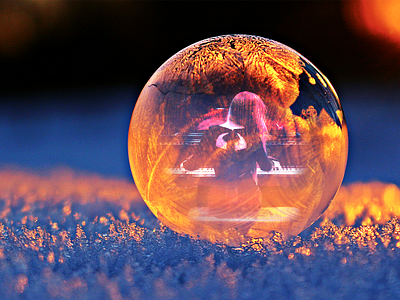 In the Bubble design photo manipulation photoshop surreal art surrealism