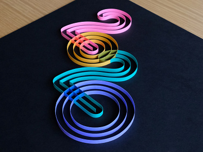 2020 design illustration lettering paper art quilled paper art quilling tactile typography typography