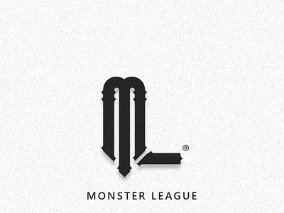 Monster League Logo Concept