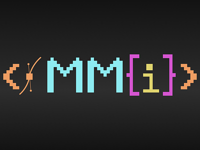 Logo MMI design graphic design illustration logo mmi typography vector