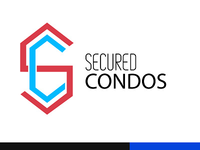 secured condos logo logodesign minimal logo modern