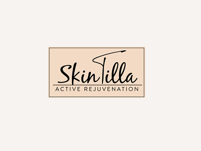 Skintilla design logo minimal modern
