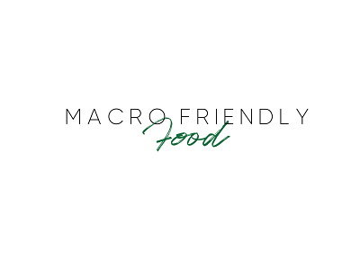 macro friendly food design logo logodesign minimal minimal logo modern