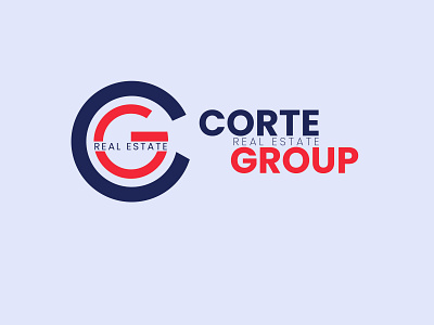 corte real estate group design logo logodesign minimal minimal logo modern