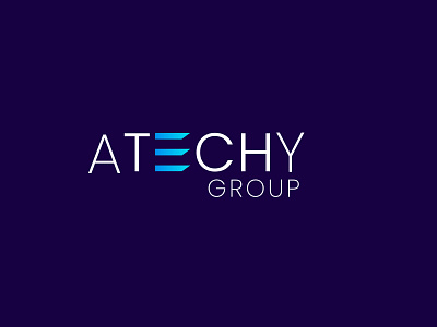 ATECHY2 design logo logodesign minimal minimal logo modern