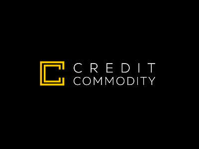 credit commodity design logo logodesign minimal minimal logo modern
