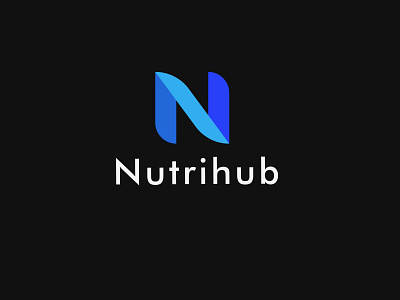 nutrihub design logo logodesign minimal minimal logo modern