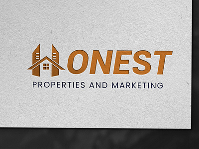 Honest Real Estate Company Logo beautiful branding design design ideas graphic design illustration inspiration logo logo design logo inspiration realestate realeste logo ui ux vector