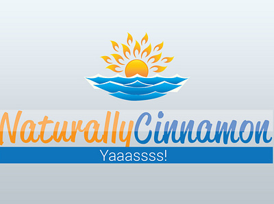 Naturally Cinnamon Logo beautiful branding design graphic design illustration logo logo design ui ux vector