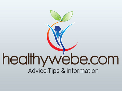 Healthy webe Logo beautiful branding design graphic design illustration logo logo design ui ux vector