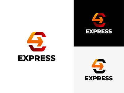 Express Logo beautiful branding design graphic design illustration logo logo branding logo design ux vector