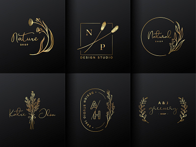 Luxury logos beautiful branding design graphic design illustration logo logo design ui ux vector