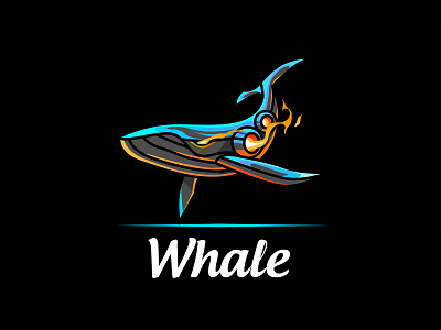 Whale Logo Design