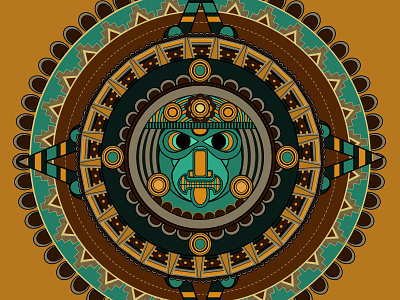 Aztec and Mayan Design affinity designer aztec chocolate ethno ethno design gecko illustration lizard mayan mesoamerican quetzelcoatl snake tribal tribal design tshirt tshirt design turtle vector art vector design xocolatl