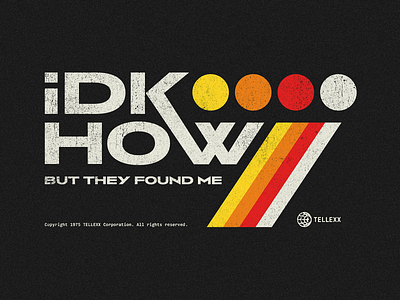 iDKHOW apparel band idkhow illustration merch music vector vintage