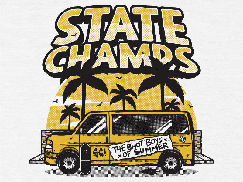 State Champs by Vinicius Gut on Dribbble