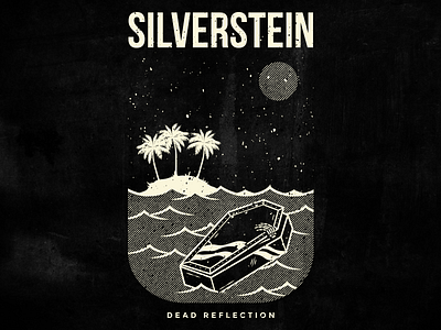 Silverstein - Coffin Island band coffin dead island merch music reflection silverstein vector