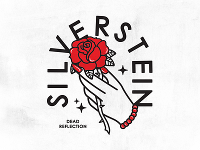 Silverstein - Rose band dead merch music reflection rose silverstein tattoo vector