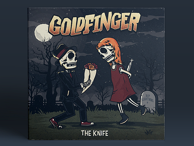 Goldfinger - The Knife album band blink 182 cover goldfinger hard core john feldmann mark hoppus merch mxpx rise records ska