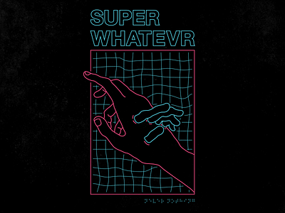 Super Whatevr band hopeless merch merchandise super whatevr vaporwave vector