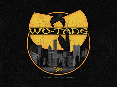 Wu-Tang Clan chicago festival halftone hiphop music rap wutang wutangclan