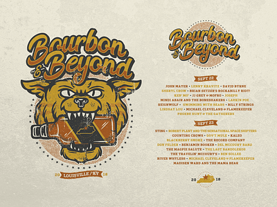 Bourbon & Beyond Festival - Wildcat bourbon festival john mayer kentucky lenny kravitz lousville vector whiskey wildcat