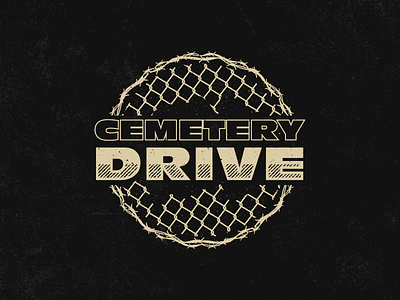 Cemetery Drive apparel illustration merch pop punk vector wire