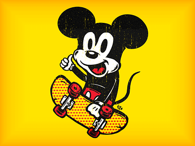 Happy Birthday, Mickey! disney mickey mickey90 mickeymouse procreate skateboard