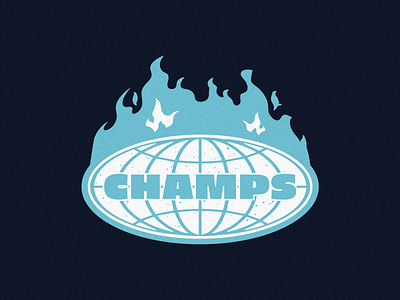 State Champs band flaming globe merch music poppunk state champs streetwear vector