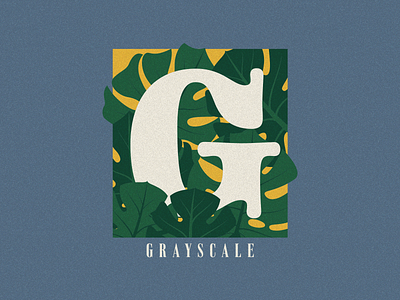 Grayscale - Monstera