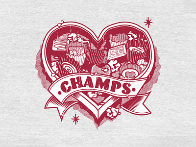 State Champs - Valentine's Day apparel illustration merch pop punk state champs valentines day vector