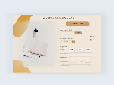 Daily UI Challenge 002 - Credit Card Checkout