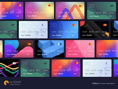 Virtual Credit Card UI KIT