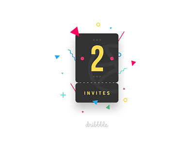 Dribbble Invites Give Away