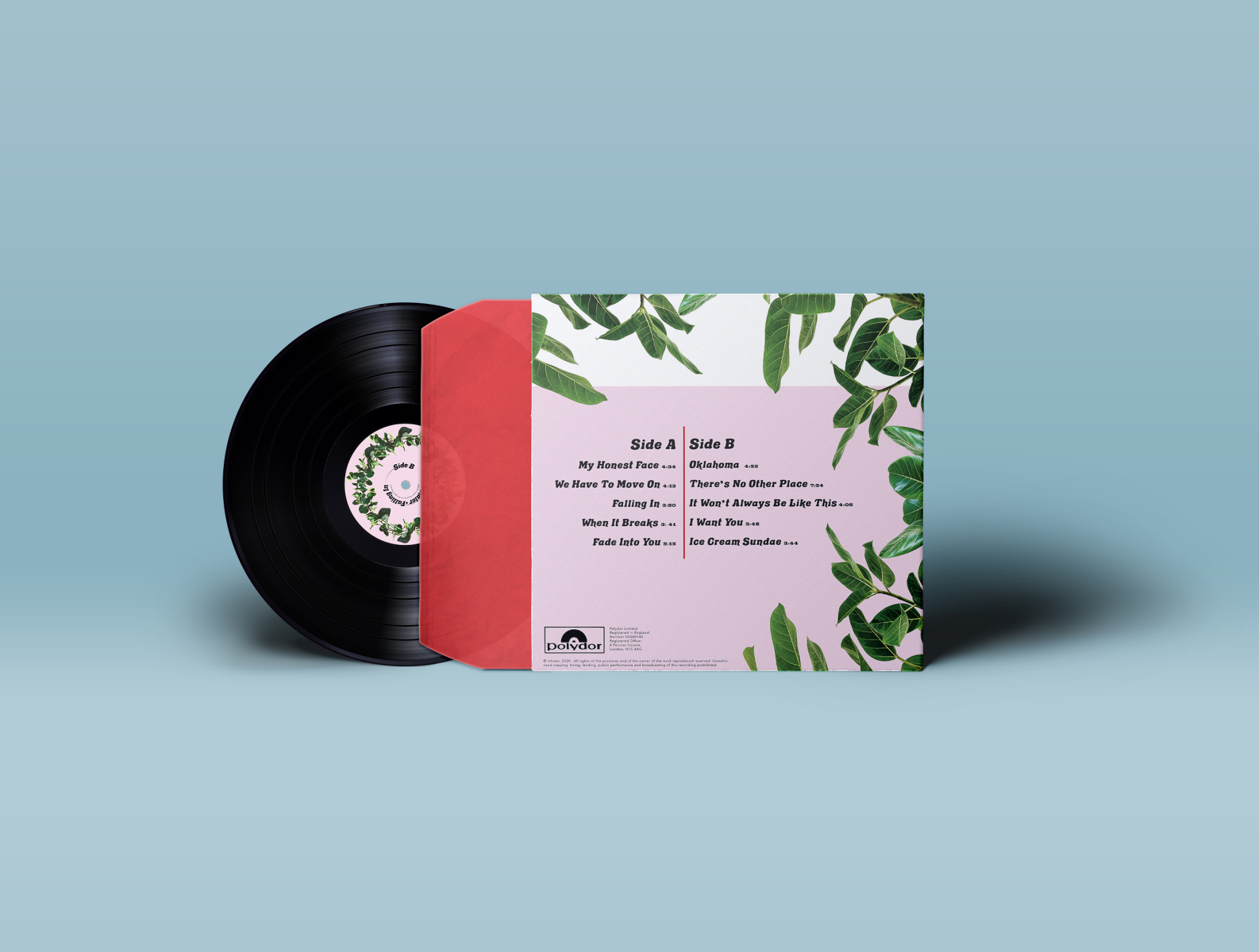 Inhaler Album Packaging Back by Tyler DeGraaf on Dribbble