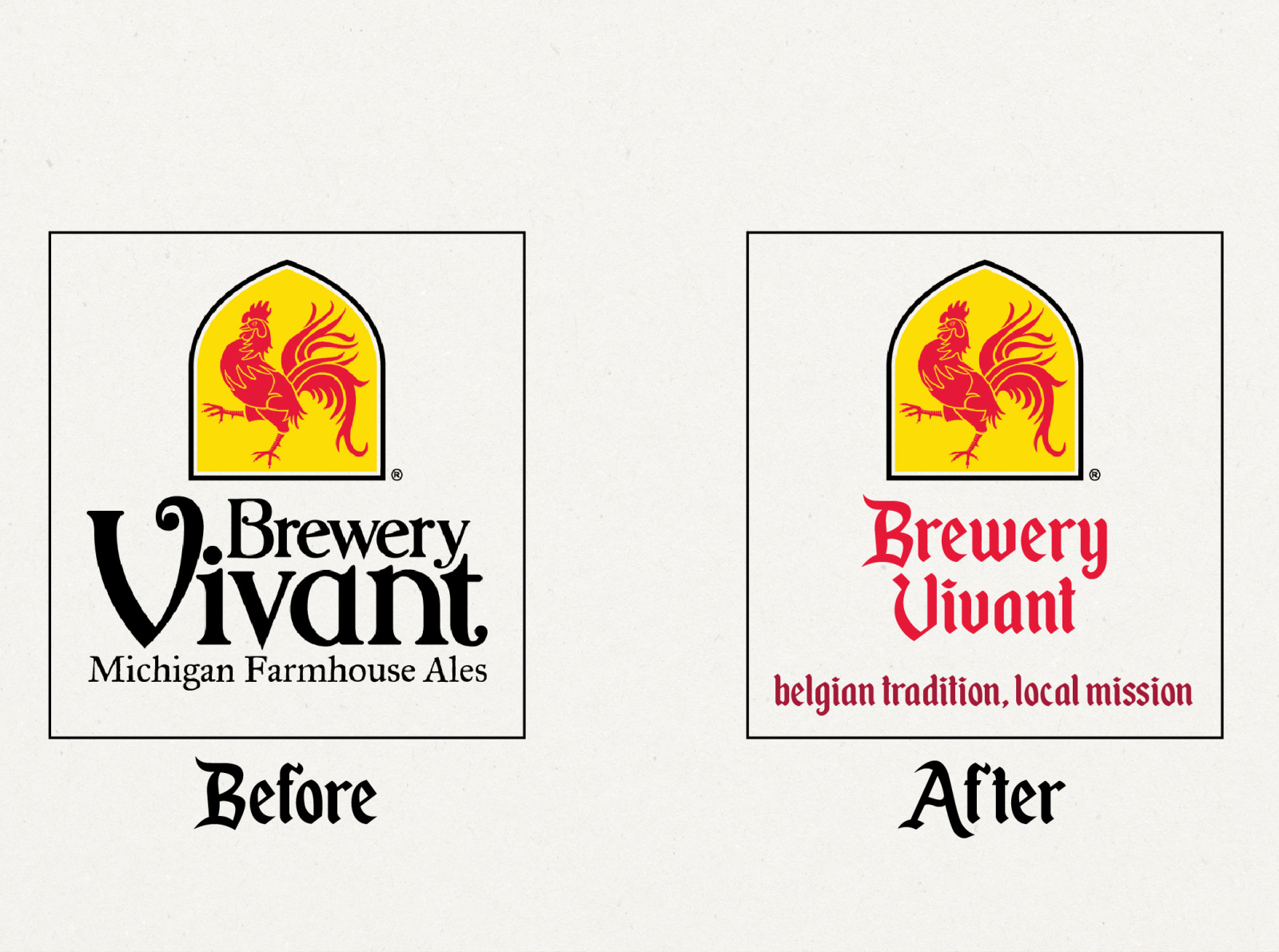 Brewery Vivant Restaurant Menu Redesign Branding by Tyler DeGraaf on Dribbble