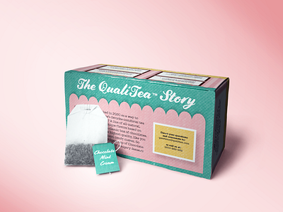 Box of Chocolates Flavored Tea Packaging Design