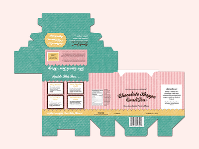 Box of Chocolates Flavored Tea Packaging Design