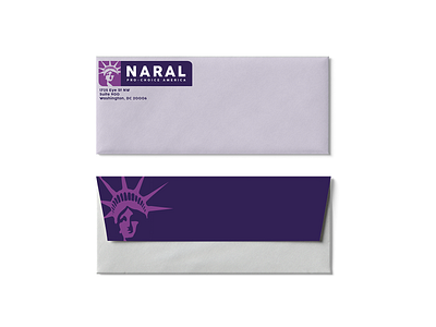 NARAL Stationery Set Envelope