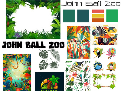 John Ball Zoo Student Rebranding Moodboard