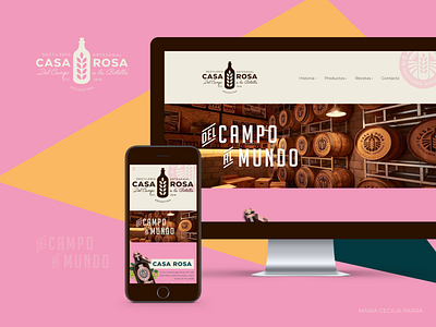 Casa Rosa argentina design diseñografico diseñoweb figma figmadesign graphicdesign pink pinkdesign ui uidesign visualdesign web design webdesign website