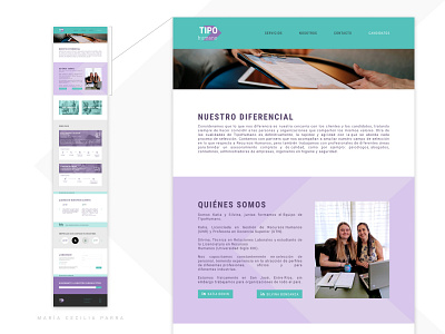Tipo Humano argentina design diseñografico diseñoweb ui web design website