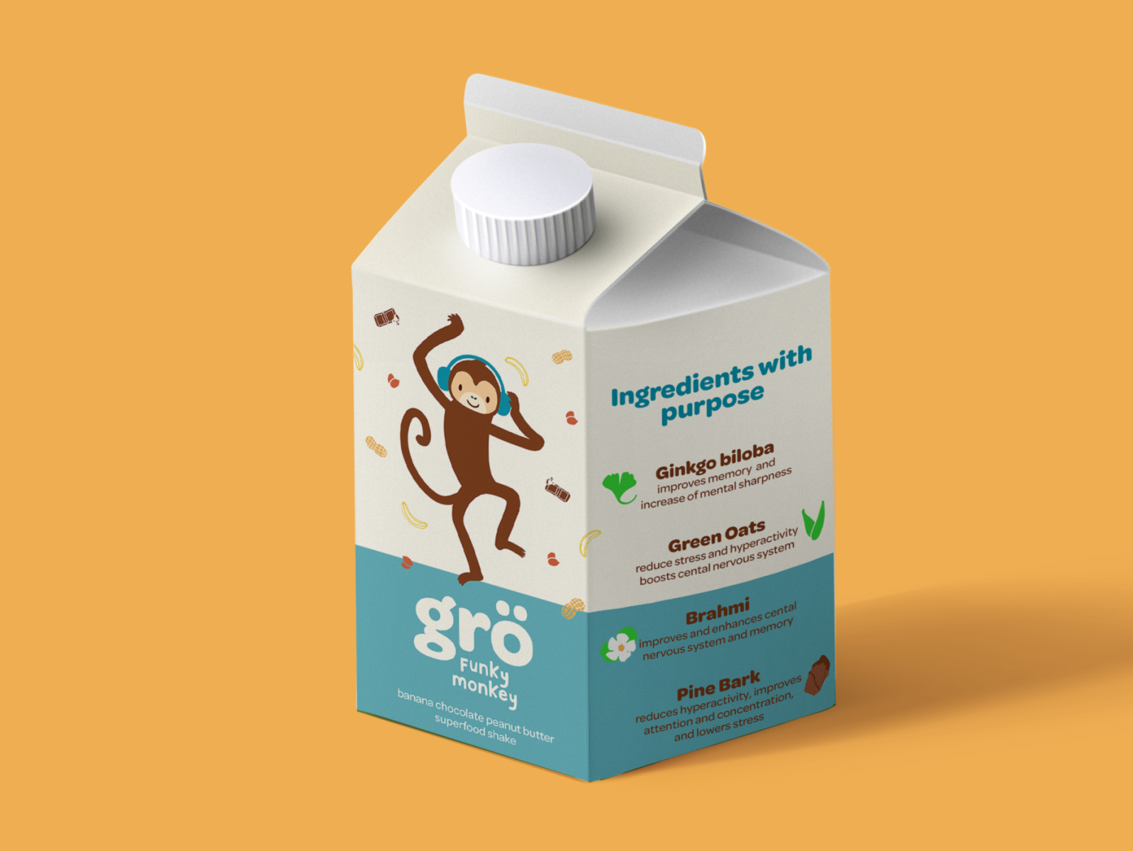 Funky Monkey Packaging by Carolina Baruzzi on Dribbble