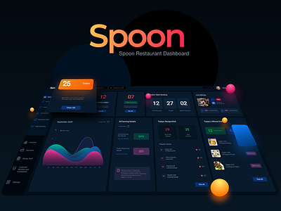 Spoon-Restaurant Dashboard UI