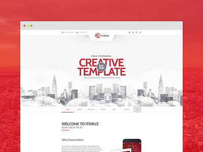 Multi Purpose Responsive Theme clean creative design icon photoshop responsive template theme vector web