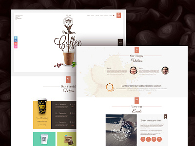 Coffee Shop Html Template beans brazilian cafe chino coffee cup food friends html reservation restaurant shop theme