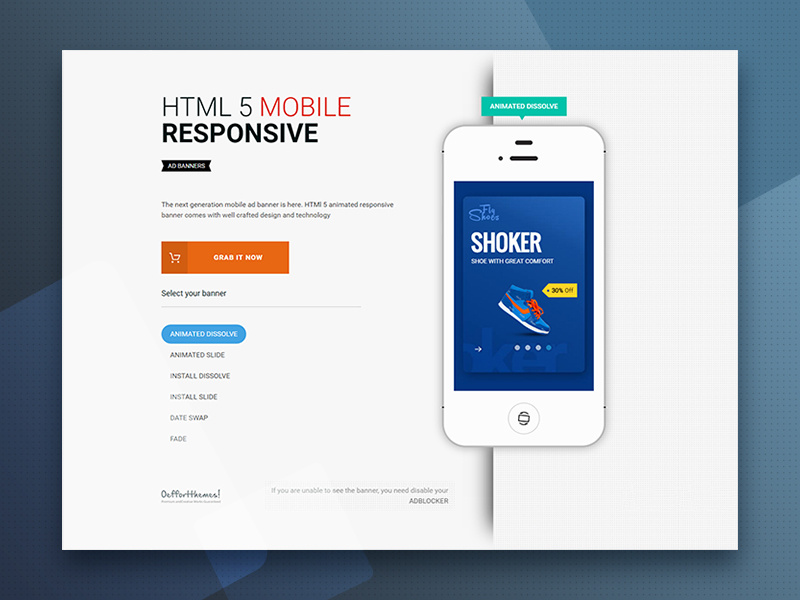 Responsive Mobile Banner By Itobuz Technologies Pvt Ltd On Dribbble