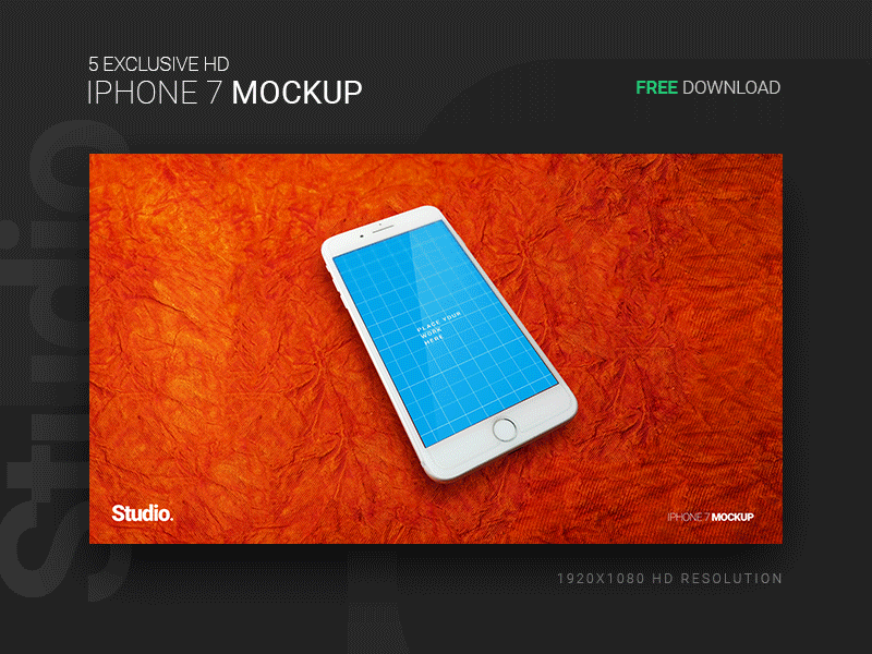 Download Iphone7 Mockup Free Download by Itobuz Technologies Pvt ...