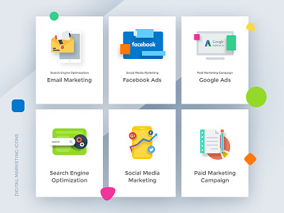 Digital Marketing Icons