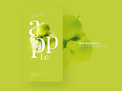 The Nutri App-Teaser 3 animation app business creative design food illustration mobile prototype template ui ux